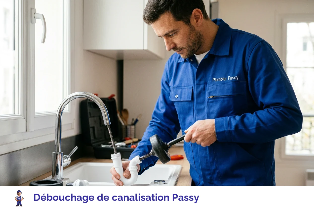 Débouchage de canalisation à Passy