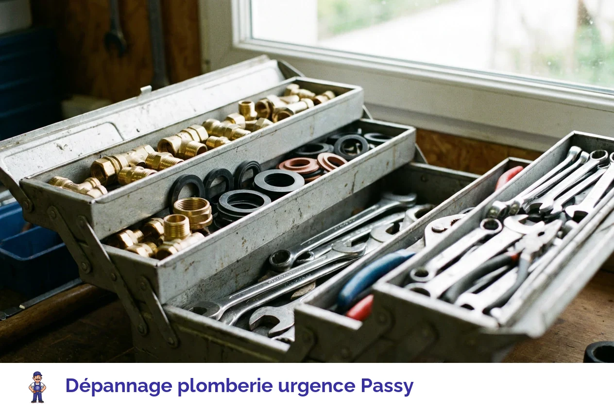 Dépannage plomberie urgence à Passy