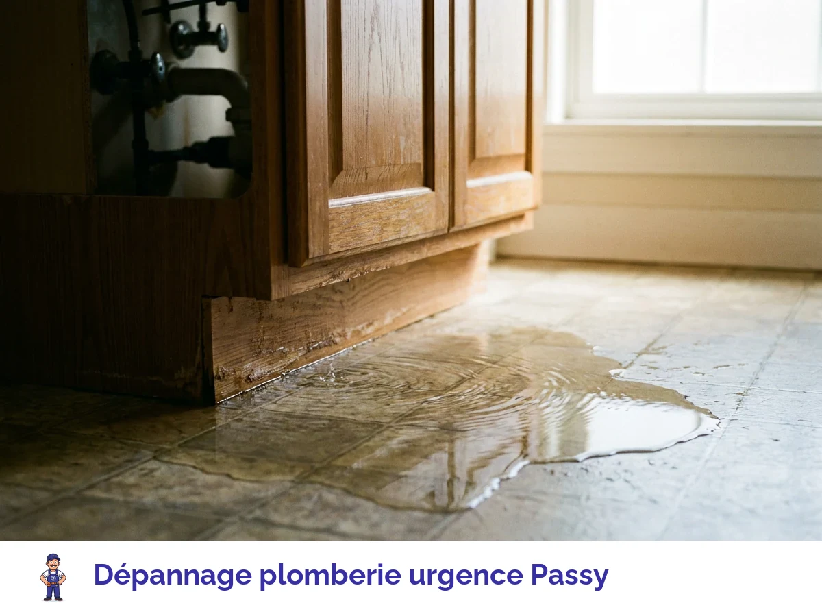 Dépannage plomberie urgence à Passy
