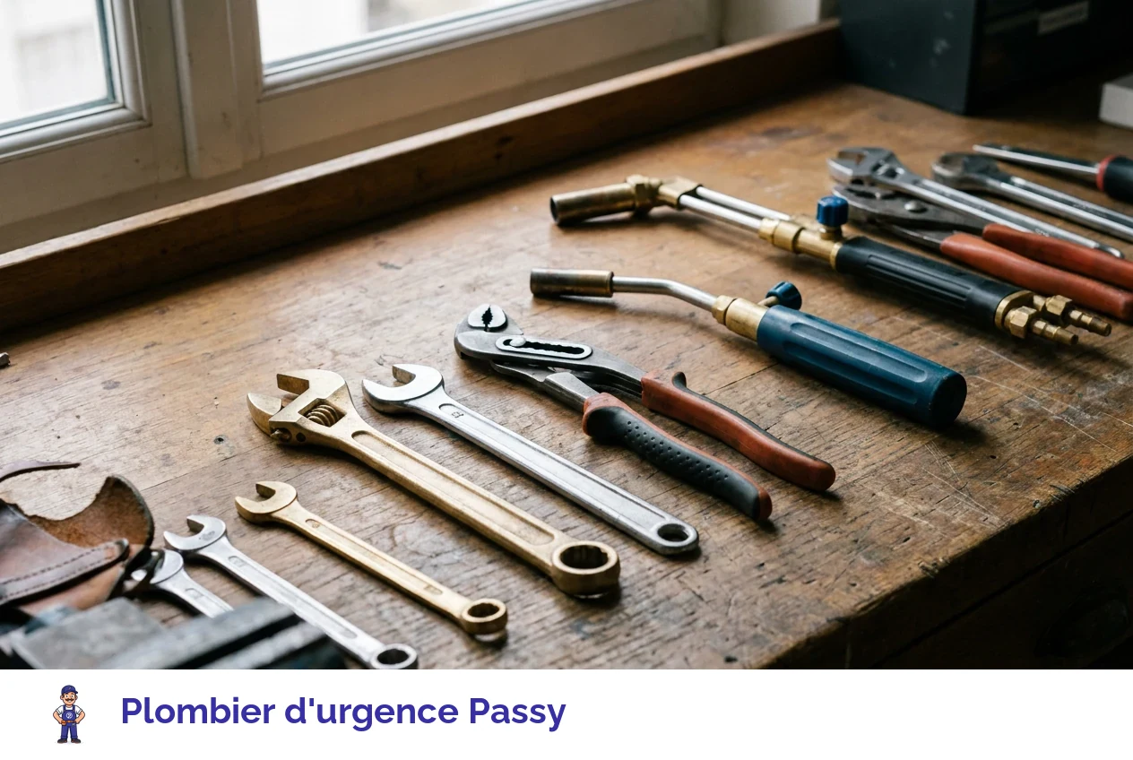 Plombier d'urgence à Passy