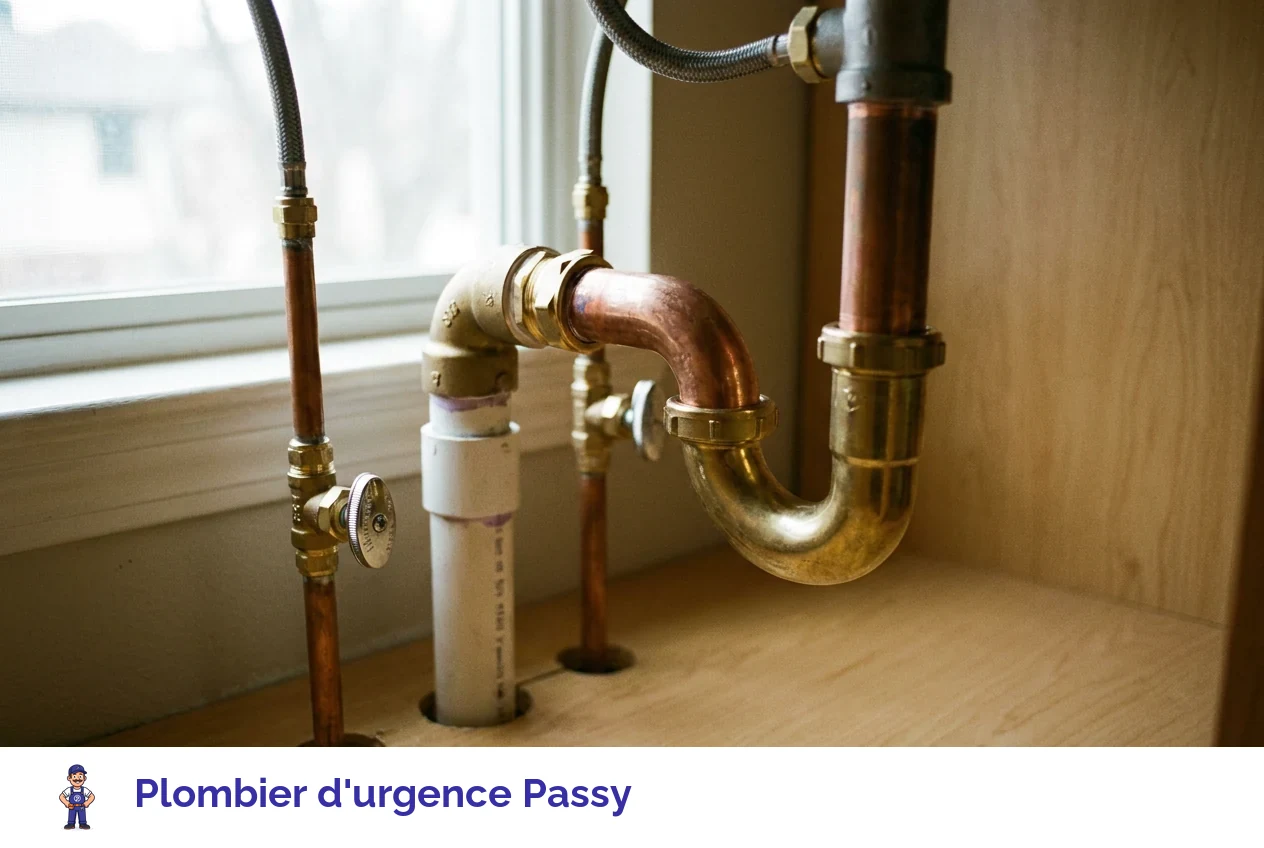 Plombier d'urgence à Passy