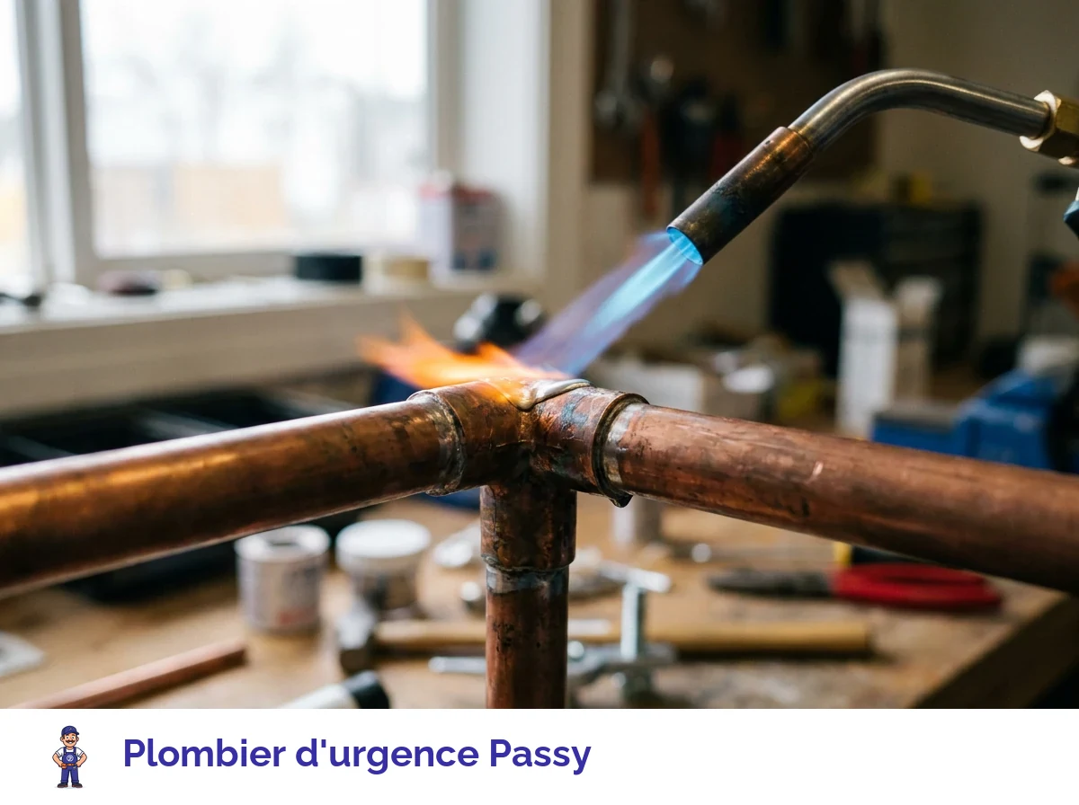 Plombier d'urgence à Passy
