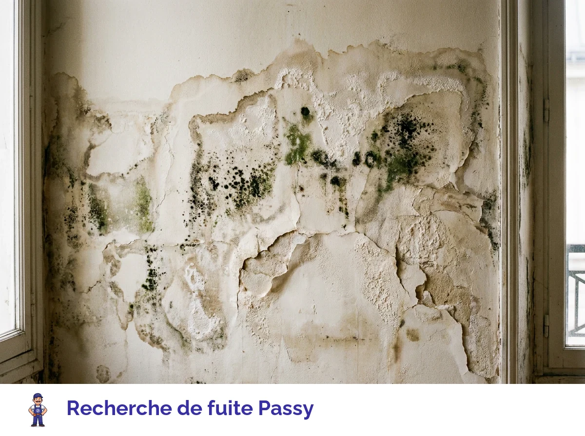 Recherche de fuite à Passy