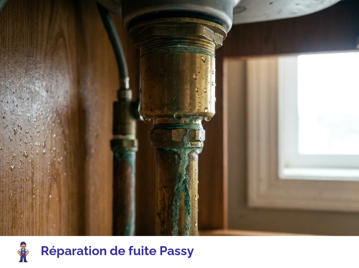 Réparation de fuite à Passy