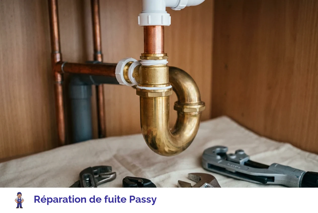 Réparation de fuite à Passy