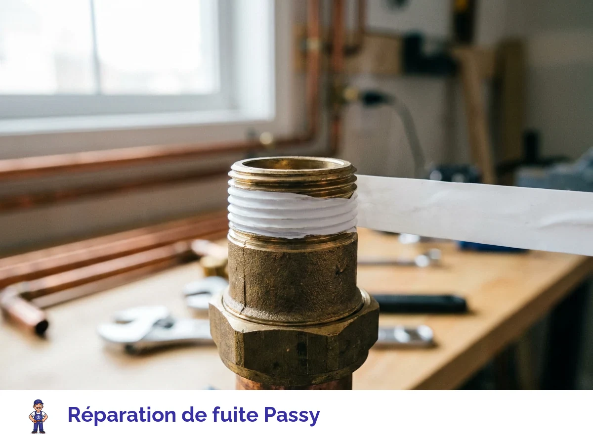 Réparation de fuite à Passy